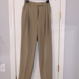 NWT The Frankie Shop Bea Trousers - Latte
